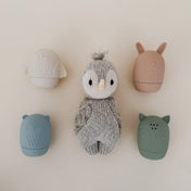 Jouets de bain silicone - Collection Woodland
