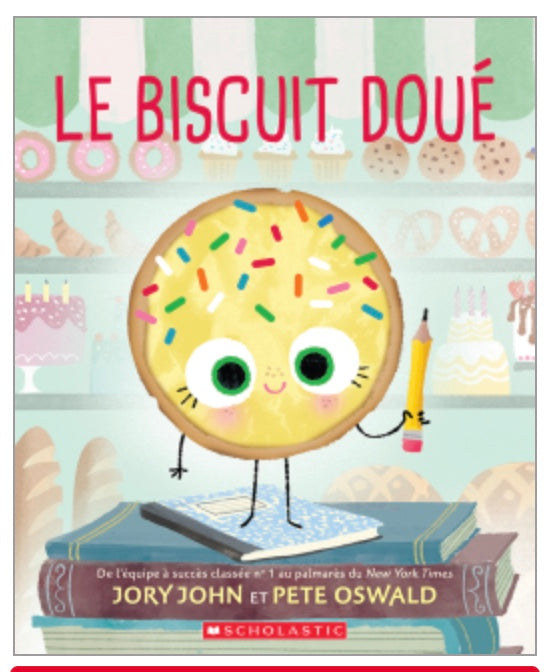 Livre - Le biscuit doué