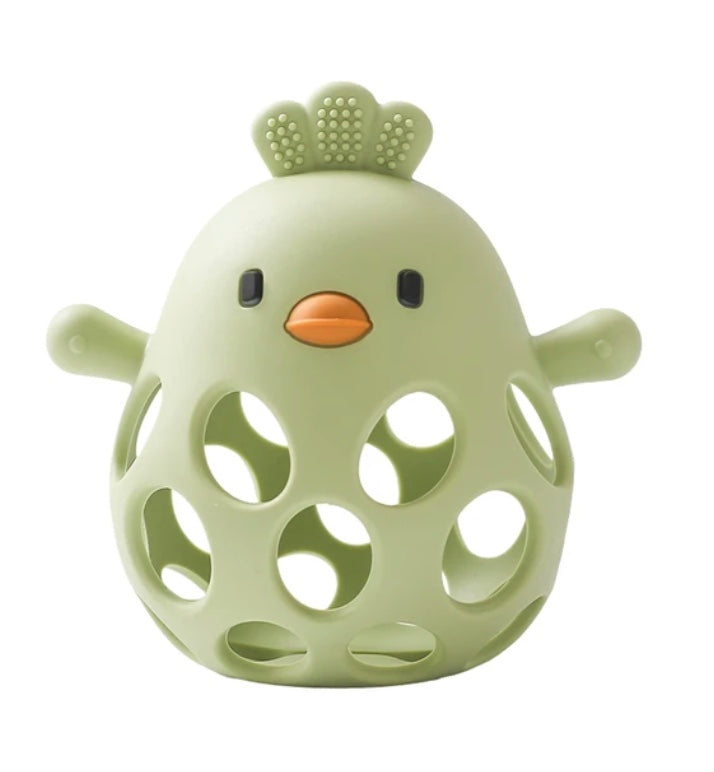 Manchon de dentition Petit Poussin – Silicone sans BPA