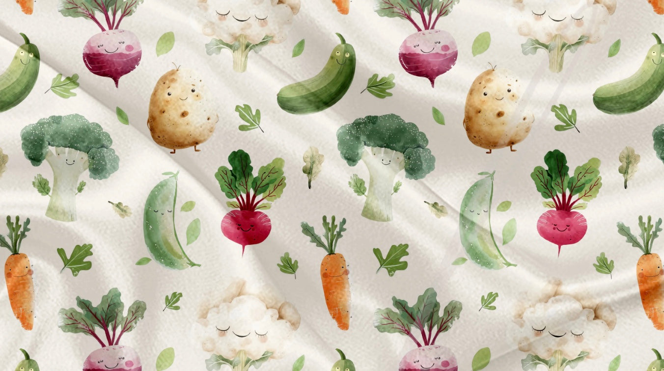 Couverture mousseline de bambou - Petit jardin