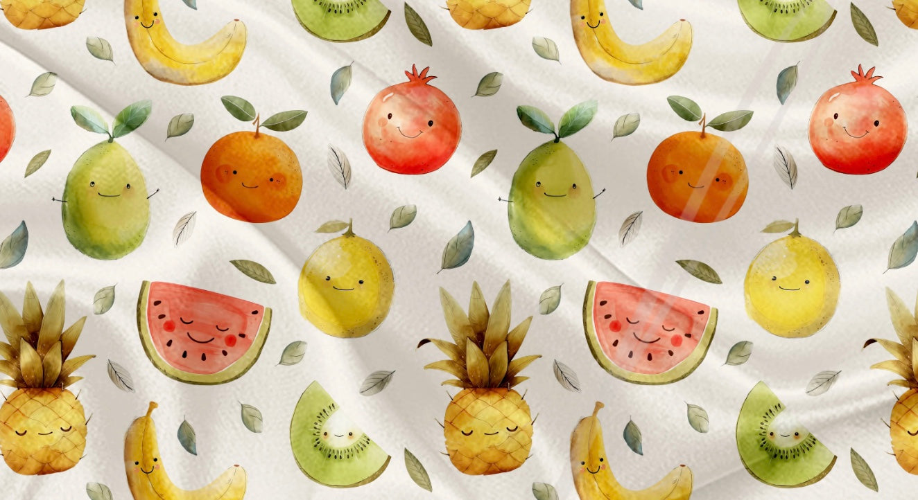 Couverture en minky - Jardin tropical