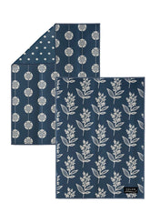 Linge vitres et miroirs Horizon nocturne (lot de 2)