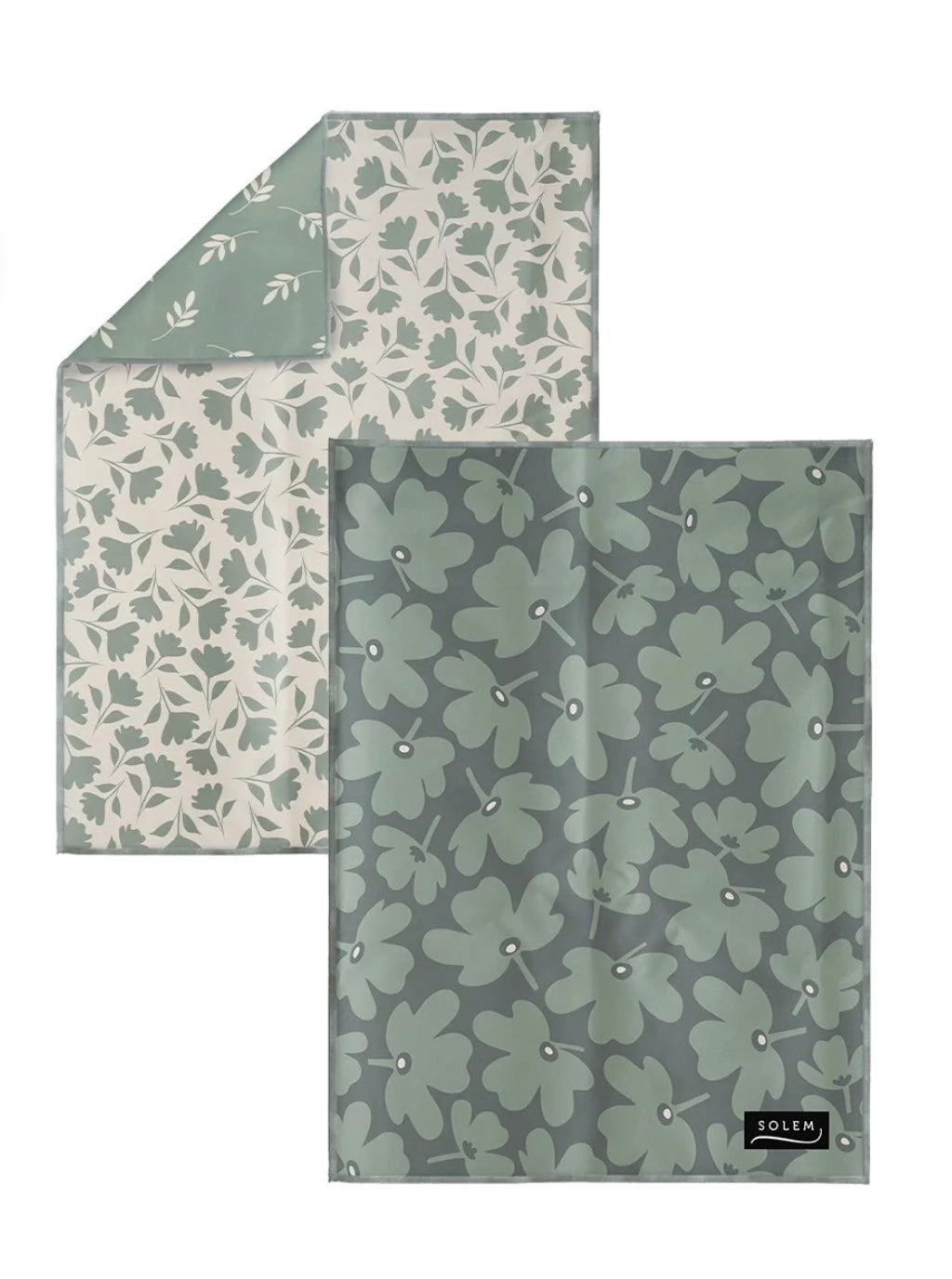 Linge vitres et miroirs Mousse de tilleul (lot de 2)