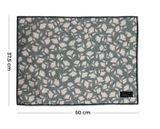 Tapis de séchage pour vaisselle - Fleur de sauge (lot de 2)