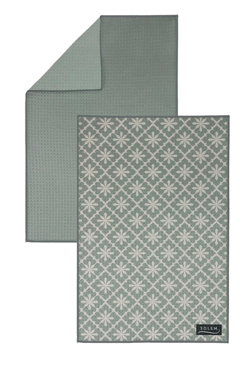 Essuie-mains de cuisine Tomette Élégante (lot de 2)