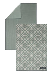 Essuie-mains de cuisine Tomette Élégante (lot de 2)