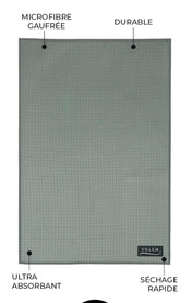 Essuie-mains de cuisine Tomette Élégante (lot de 2)