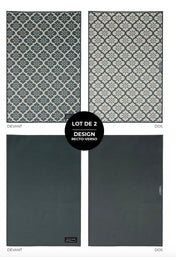 Essuie-mains de cuisine - Mosaïque Urbaine (lot de 2)