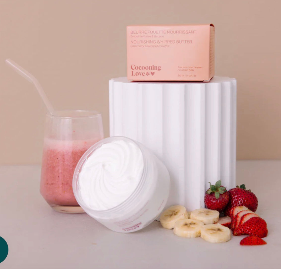 Beurre Fouetté - Smoothie Fraise & Banane
