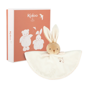 Doudou lapin intemporel - Crème