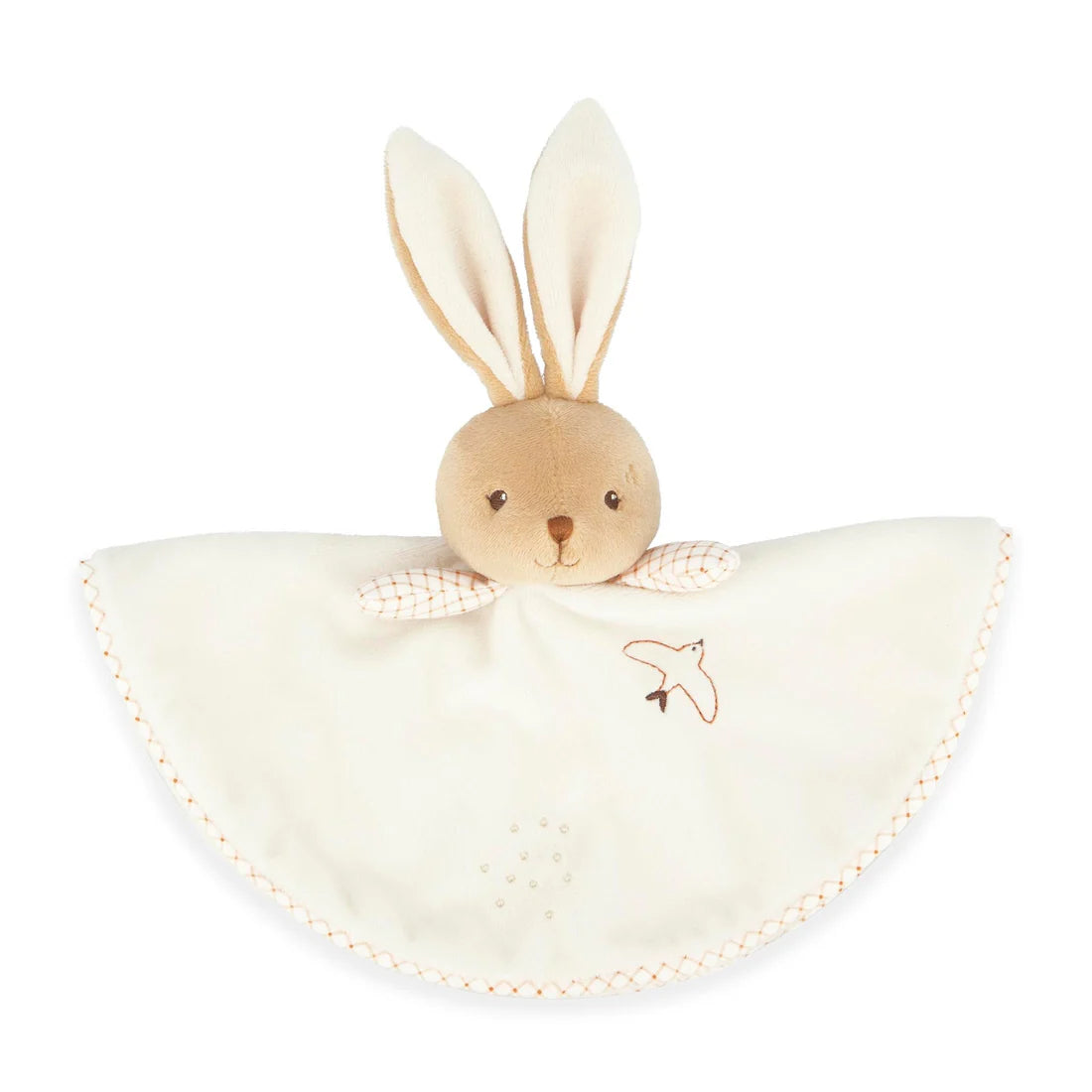Doudou lapin intemporel - Crème