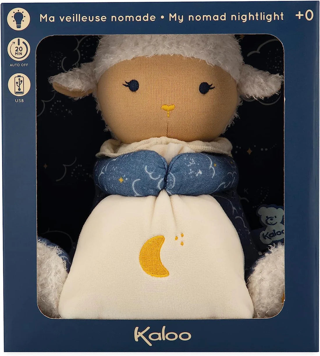 Ma veilleuse mouton nomade 20 cm
