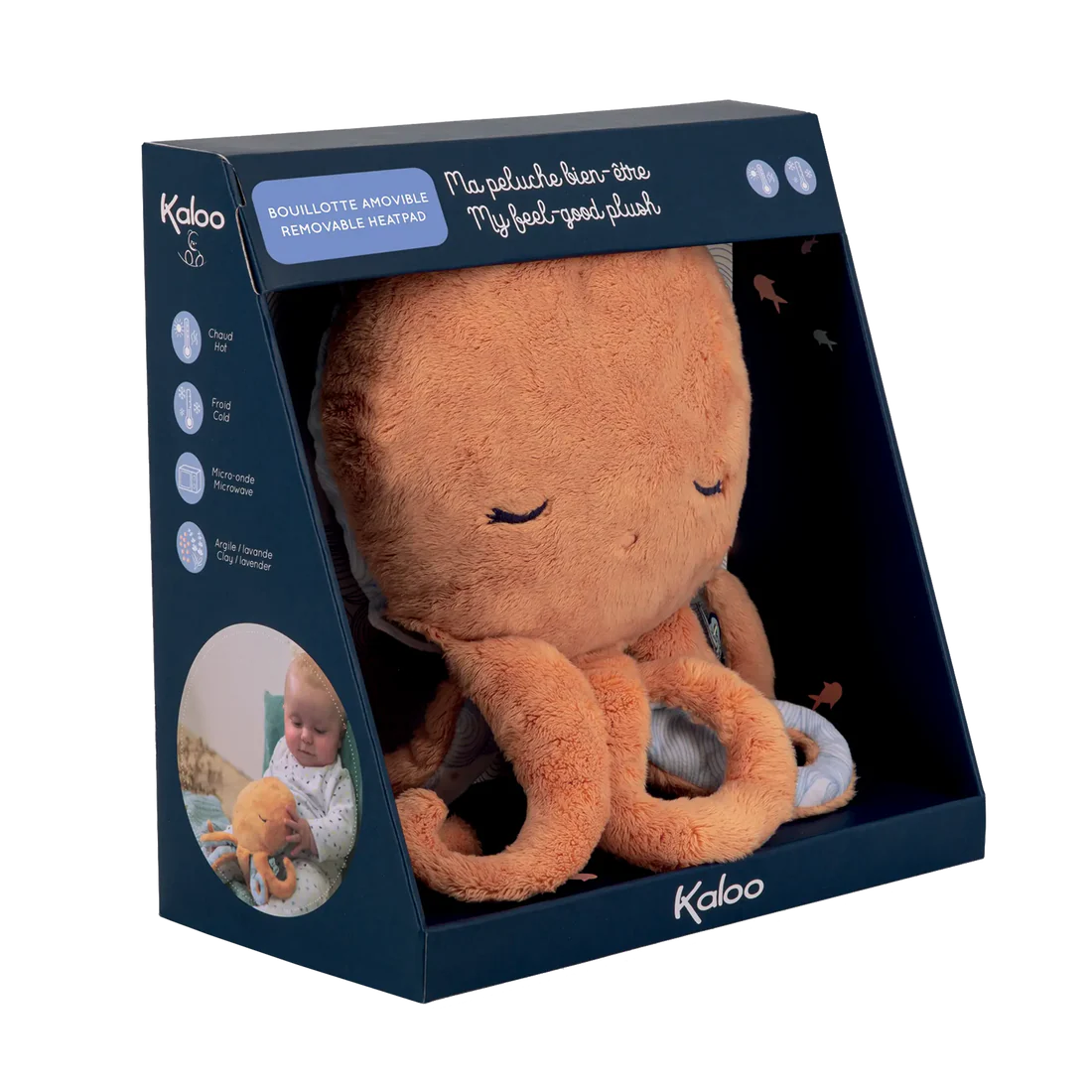 Peluche bien-être - Poulpe