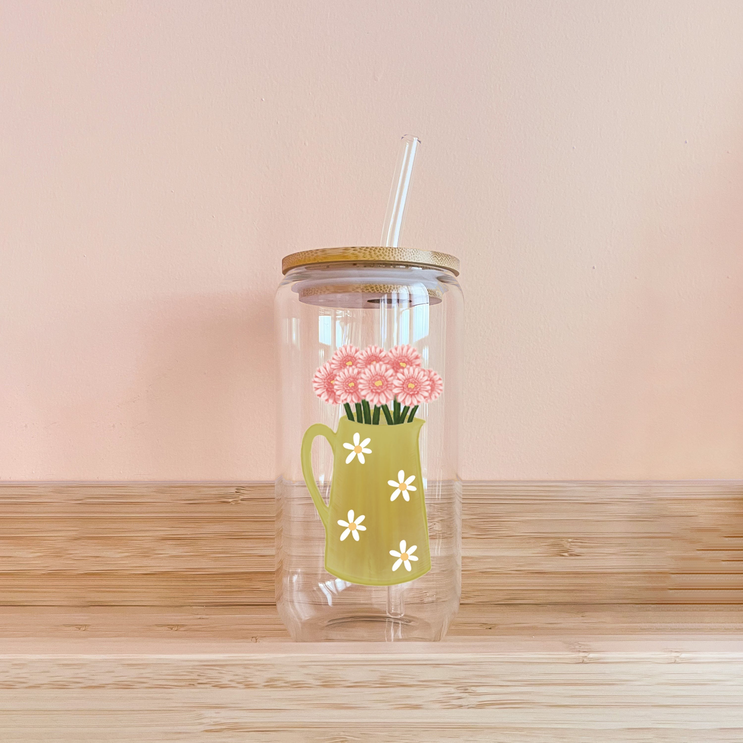 Verre Boho - Pot de fleurs