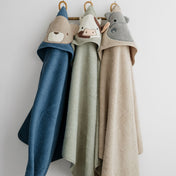 Serviette à capuchon pour bébé - Hippo