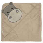 Serviette à capuchon pour bébé - Hippo