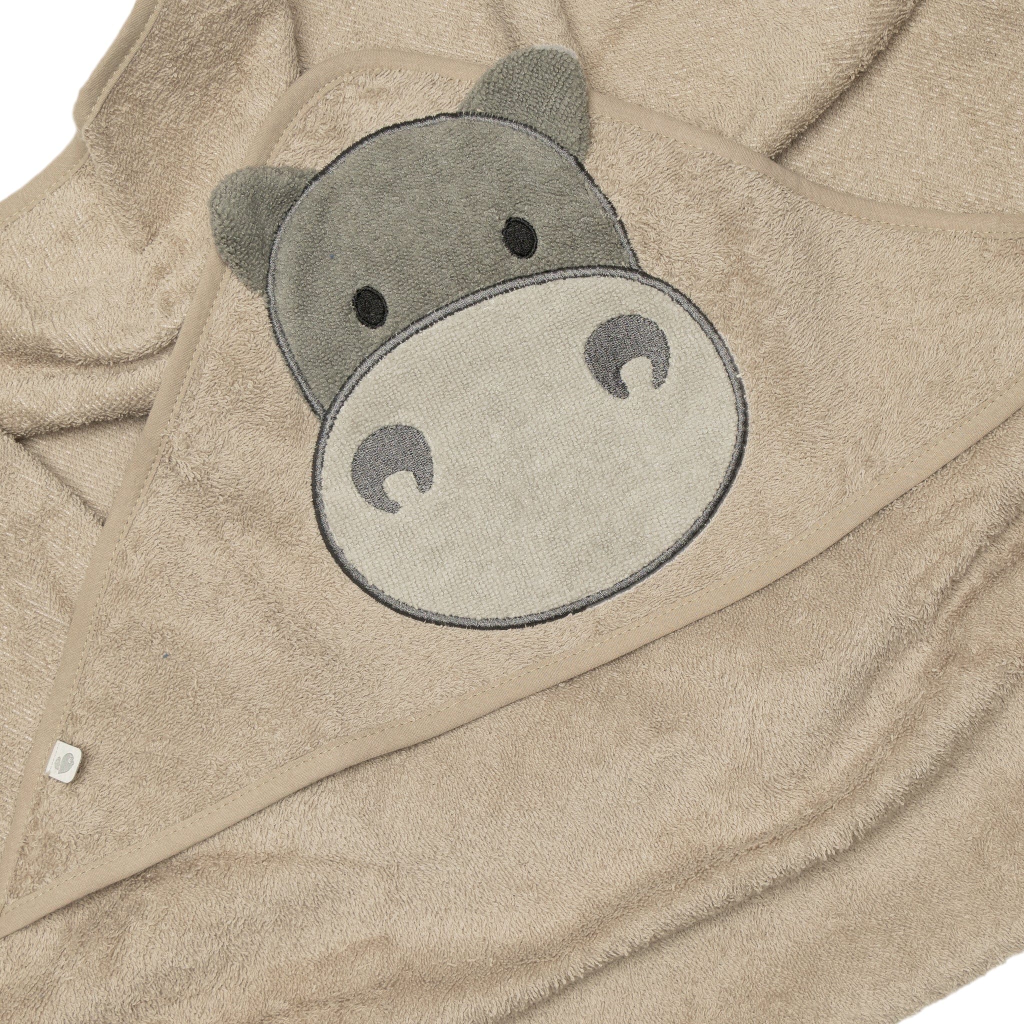 Serviette à capuchon pour bébé - Hippo
