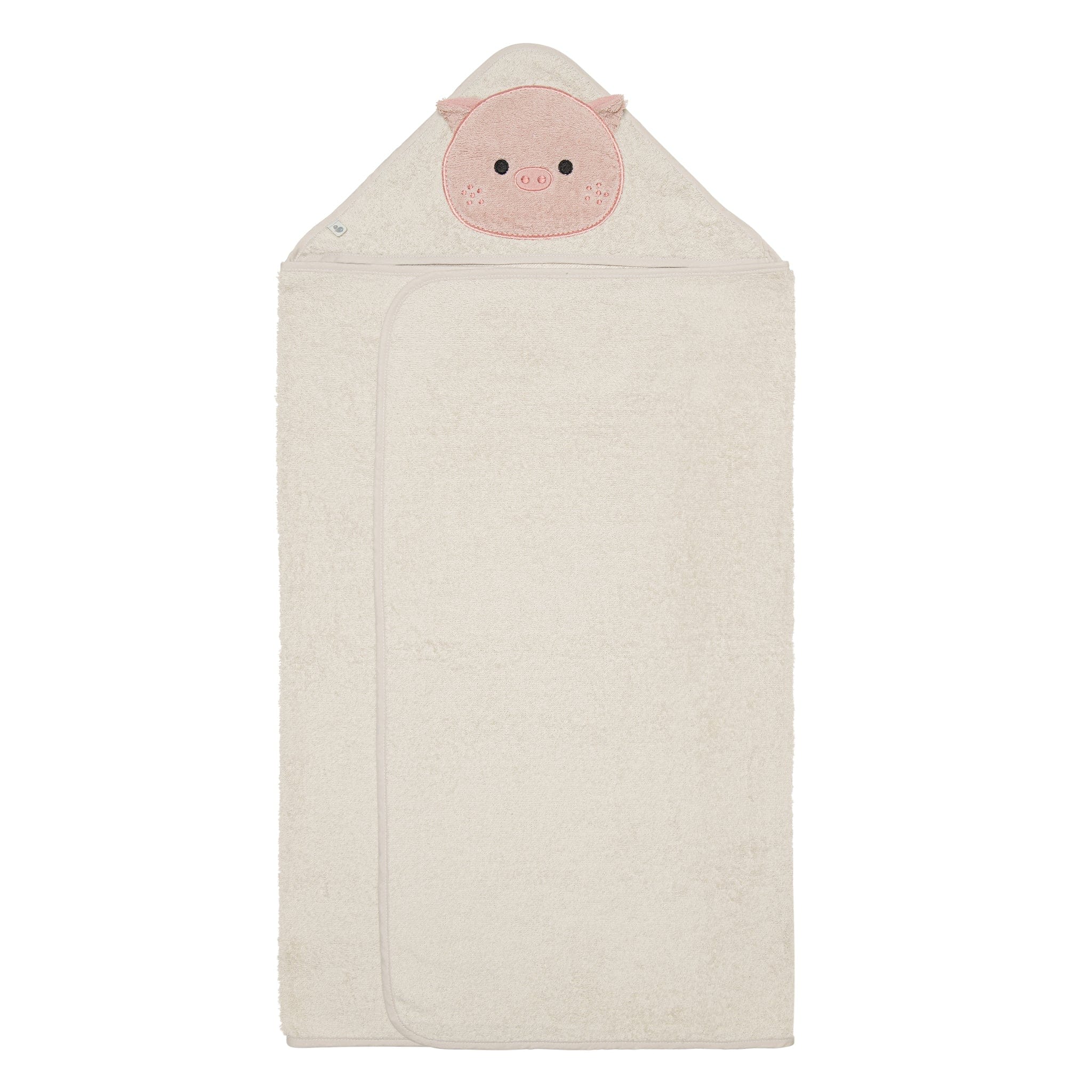 Serviette à capuchon (enfants) - Cochon