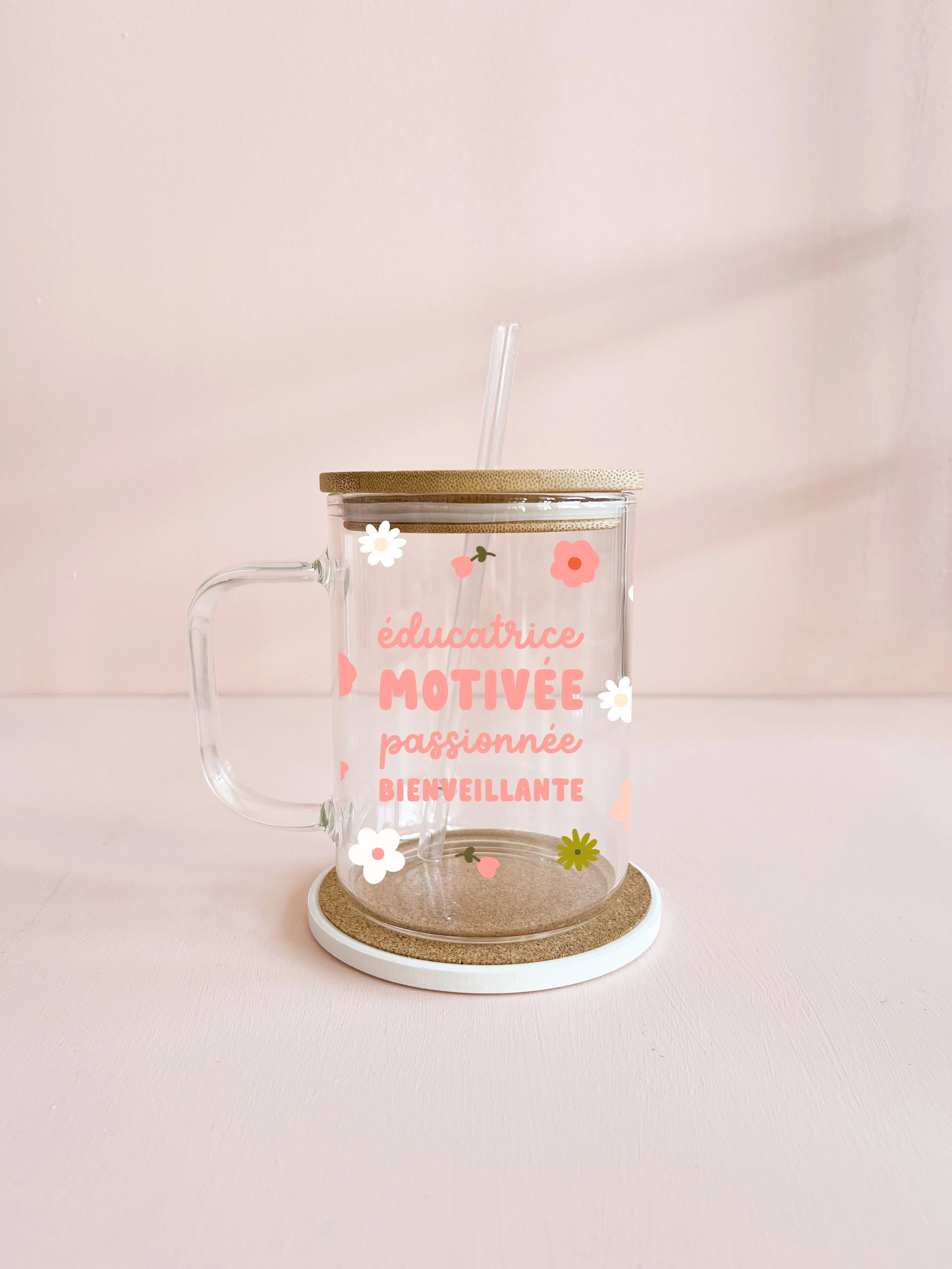 Tasse boho 17oz - Éducatrice bienveillante