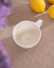 Tasse en céramique - Citrons et fleurs