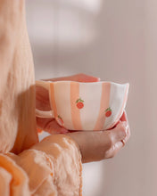 Tasse en céramique - Rayures d'oranges