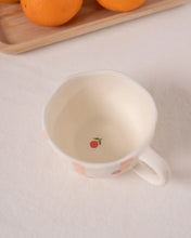 Tasse en céramique - Rayures d'oranges