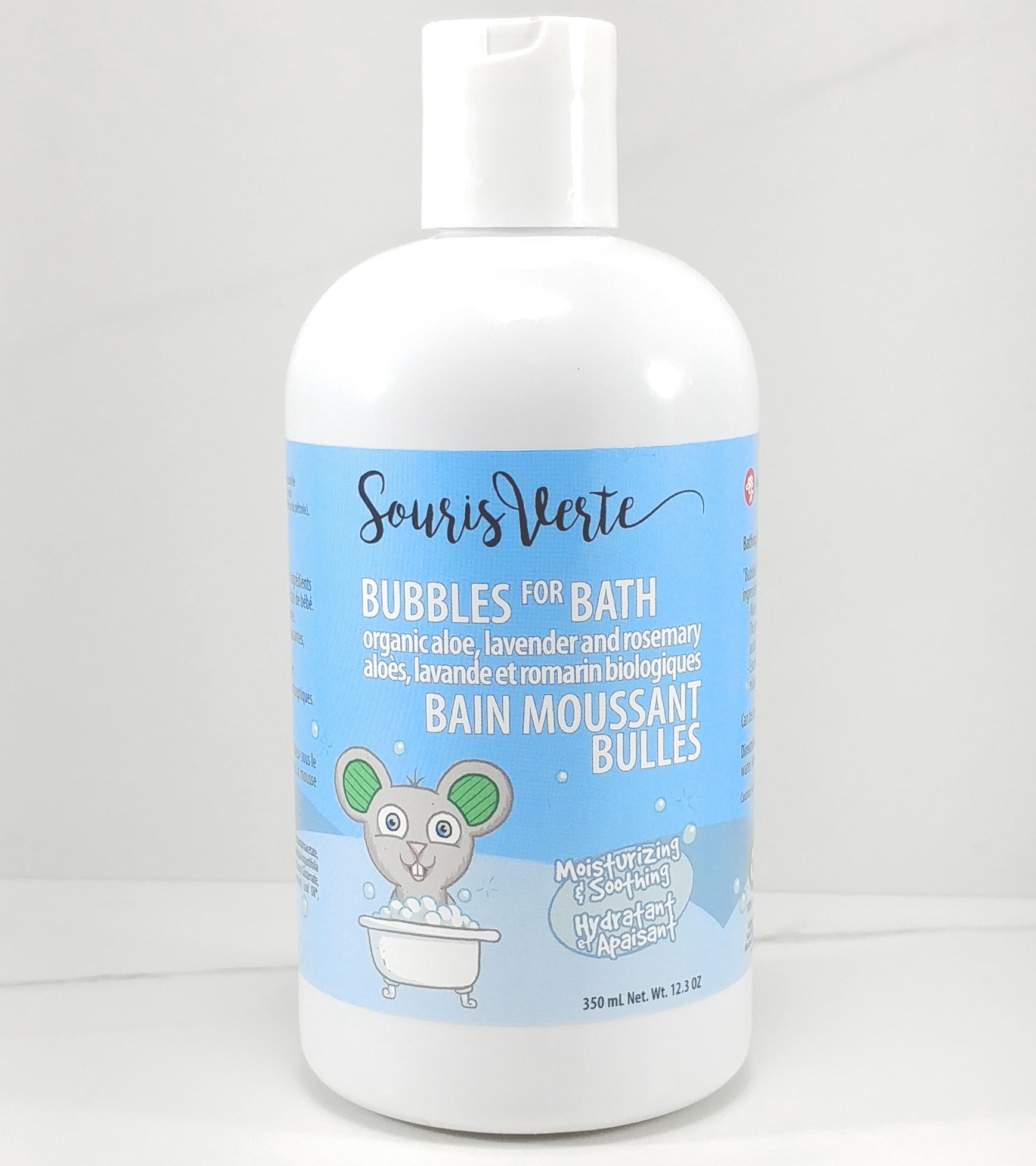 Bain Moussant Bébé Doux et Naturel - Souris Verte