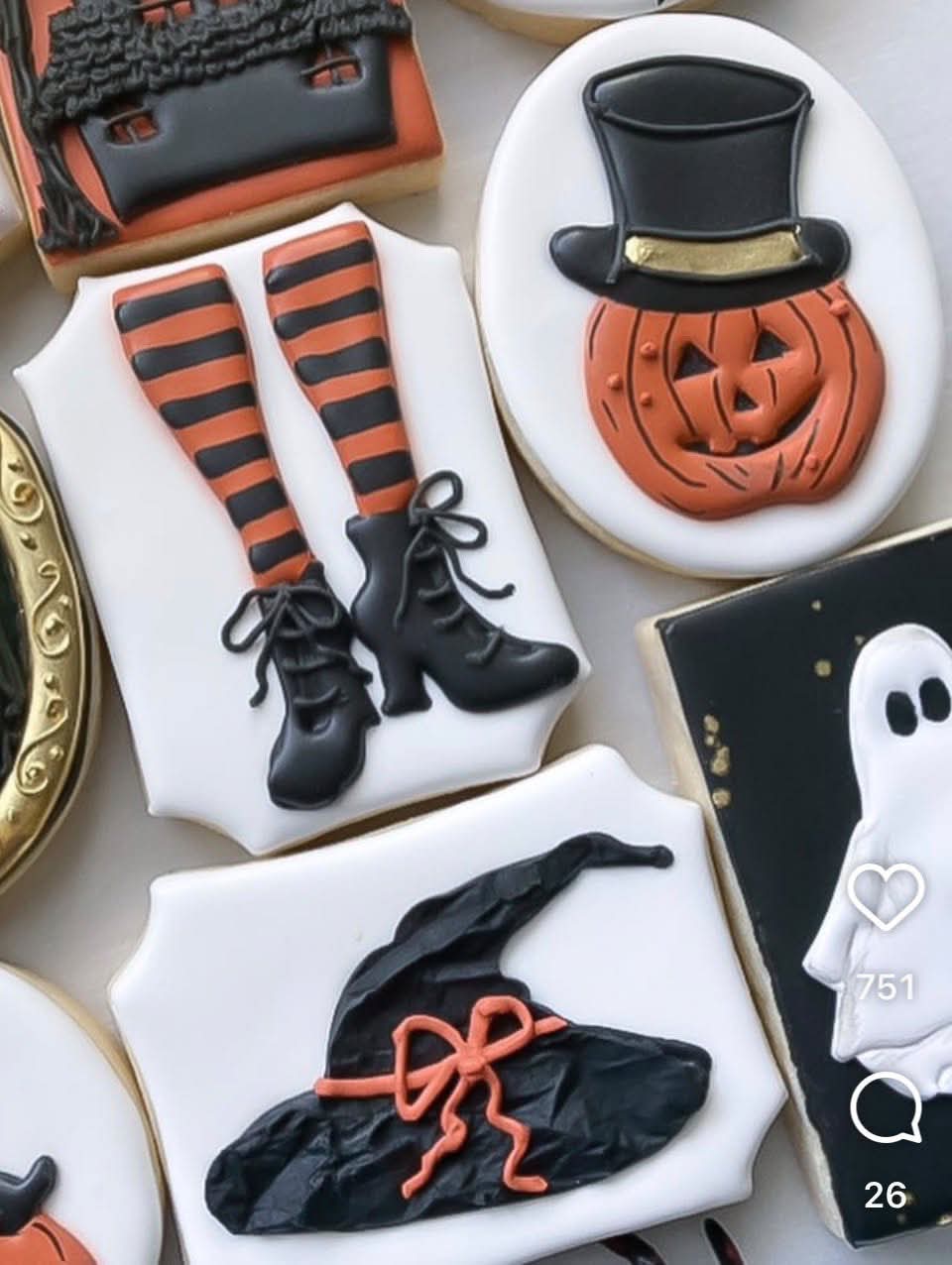 PRÉCOMMANDE Biscuits d'Halloween
