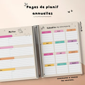 Planificateur pour enseignant 2026-2027 ( 5 périodes 3 Am- 2 Pm)