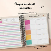 Planificateur pour enseignant 2026-2027 ( 5 périodes 3 Am- 2 Pm)