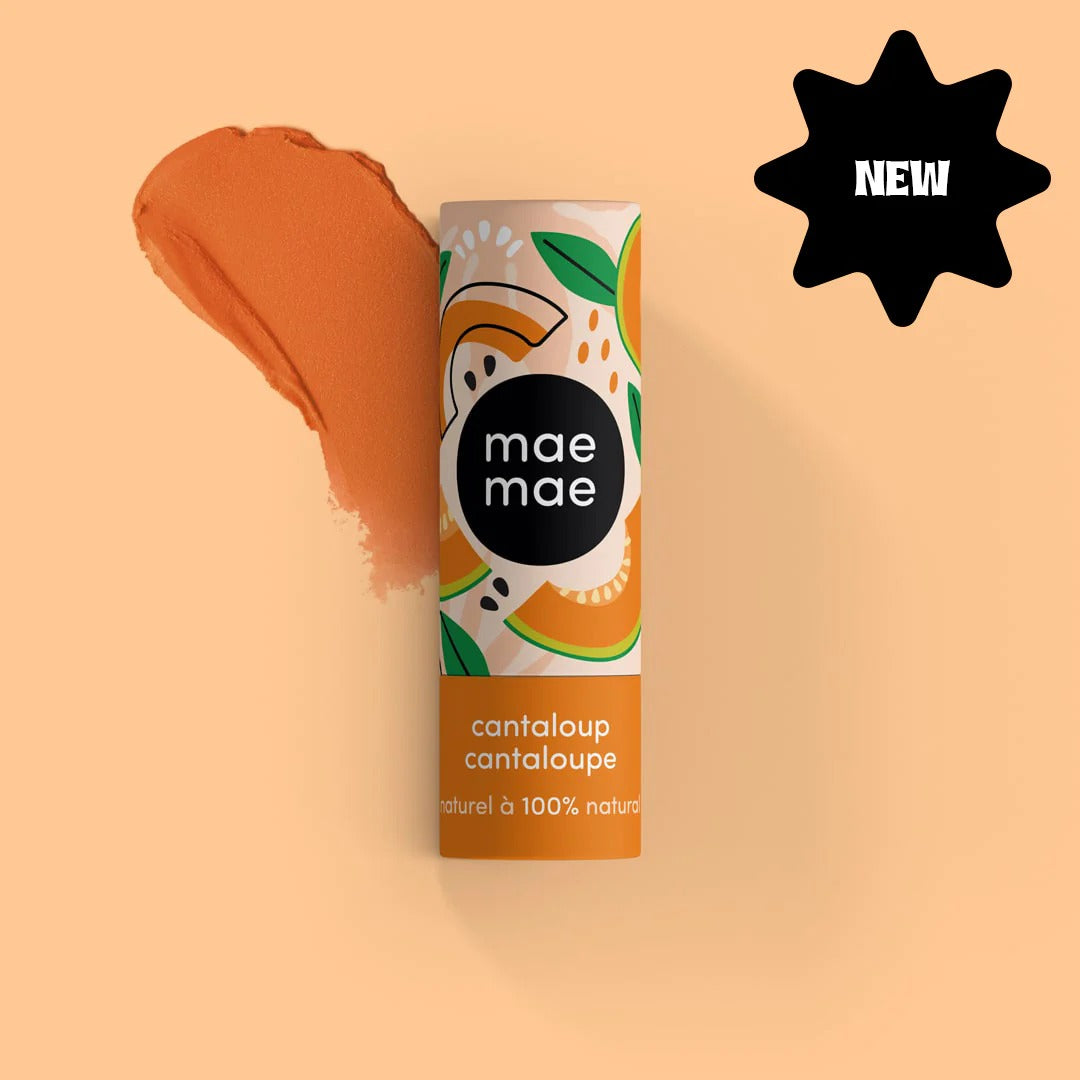 Baume à lèvres  teinté naturel - Cantaloup