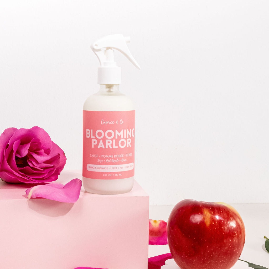 Bruine d'ambiance & linge - Blooming Parlor - Sauge + Pomme rouge + Roses
