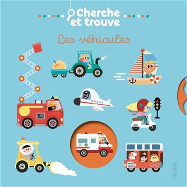 Livre -  Les véhicules cherche et trouve
