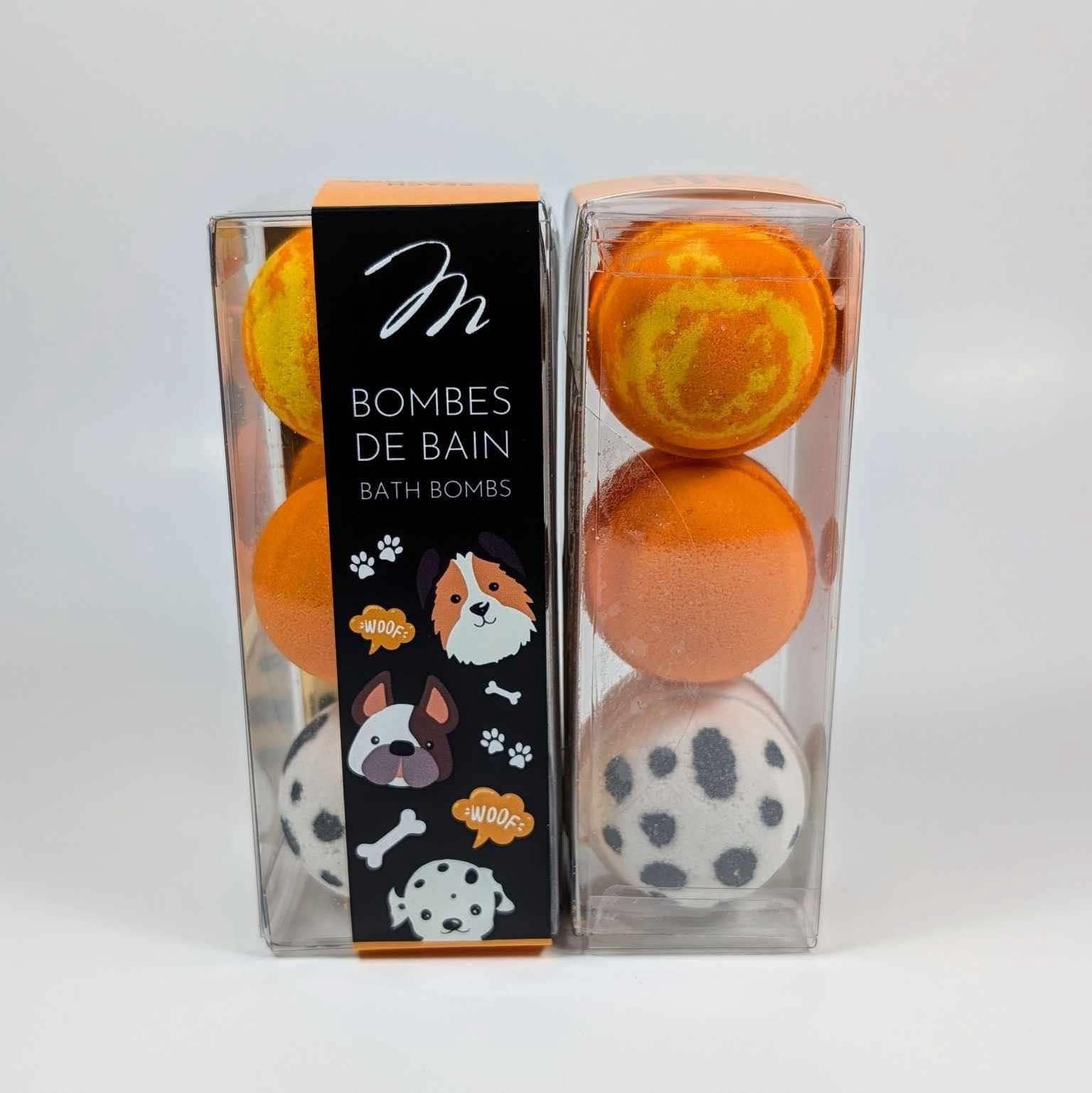 Bombes de Bain - Chiens Adorables (Paquet de 3)