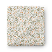 Couverture mousseline de bambou - Feuillage d'autonme