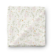 Couverture mousseline de bambou - Blanc duvet