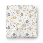 Couverture mousseline de bambou - Voyage dans l'espace
