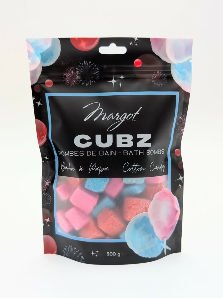 Cubz pour le Bain - Barbe à Papa Magique