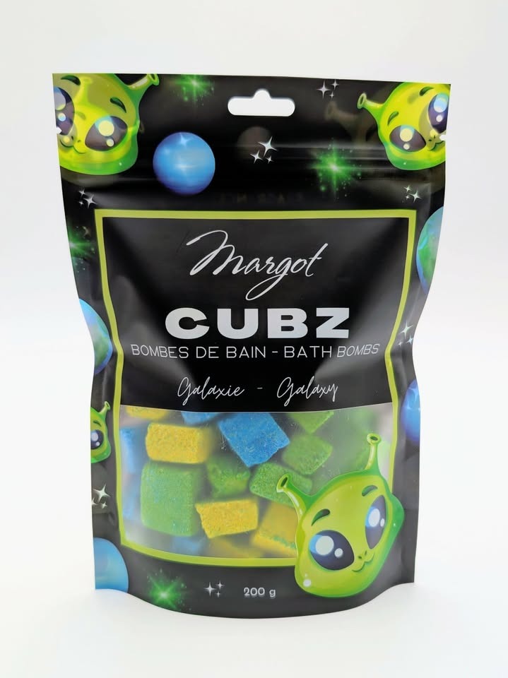 Cubz pour le Bain - Galaxie Intergalactique