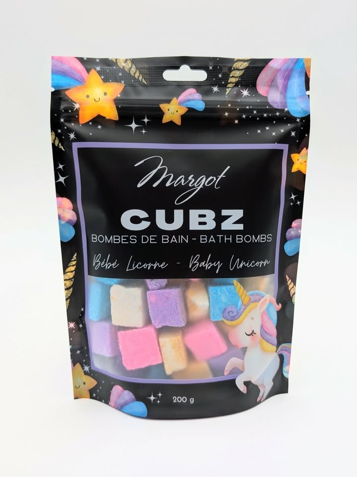 Cubz pour le Bain - Bébé Licorne Enchantée