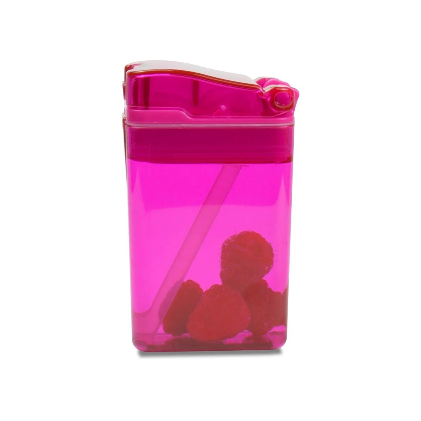 Boîte à jus réutilisable -  Rose