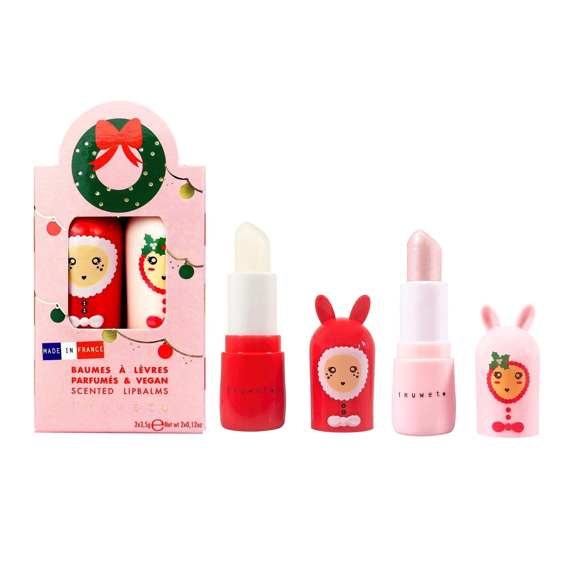 Duo Baume - Couronne de Noël Mangue, sucre d'orge