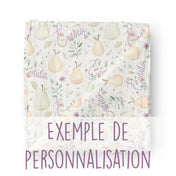 Couverture mousseline de bambou - Pirouette cacahuète