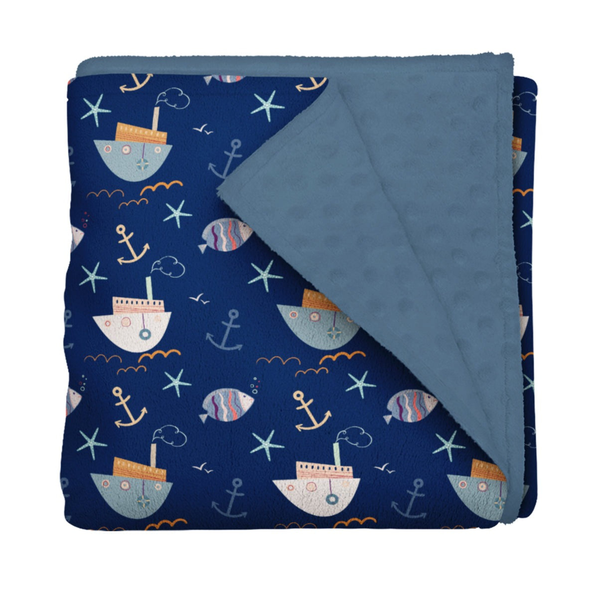 Couverture en minky -  Espace maritine