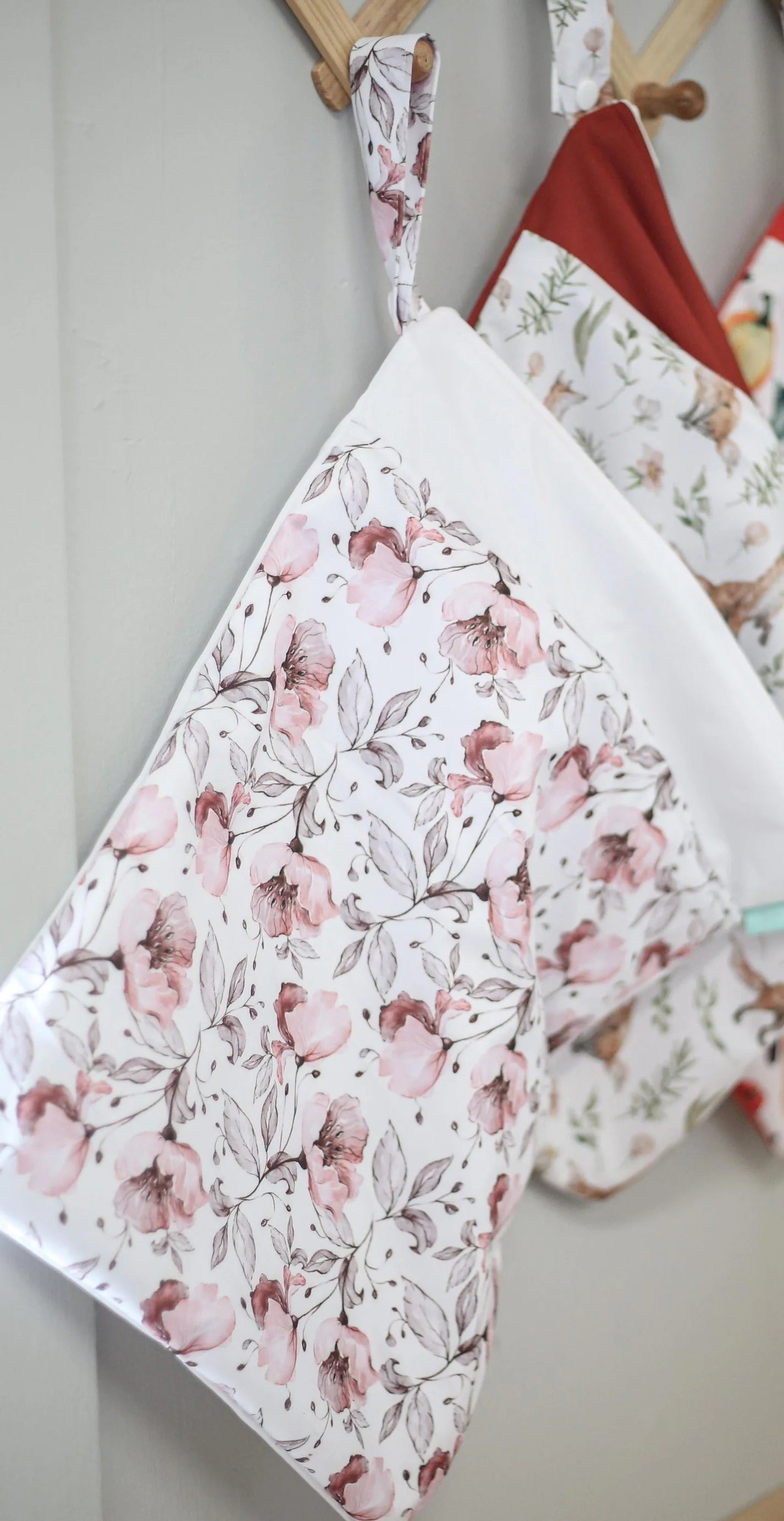 Sac de transport - Fleur vintage
