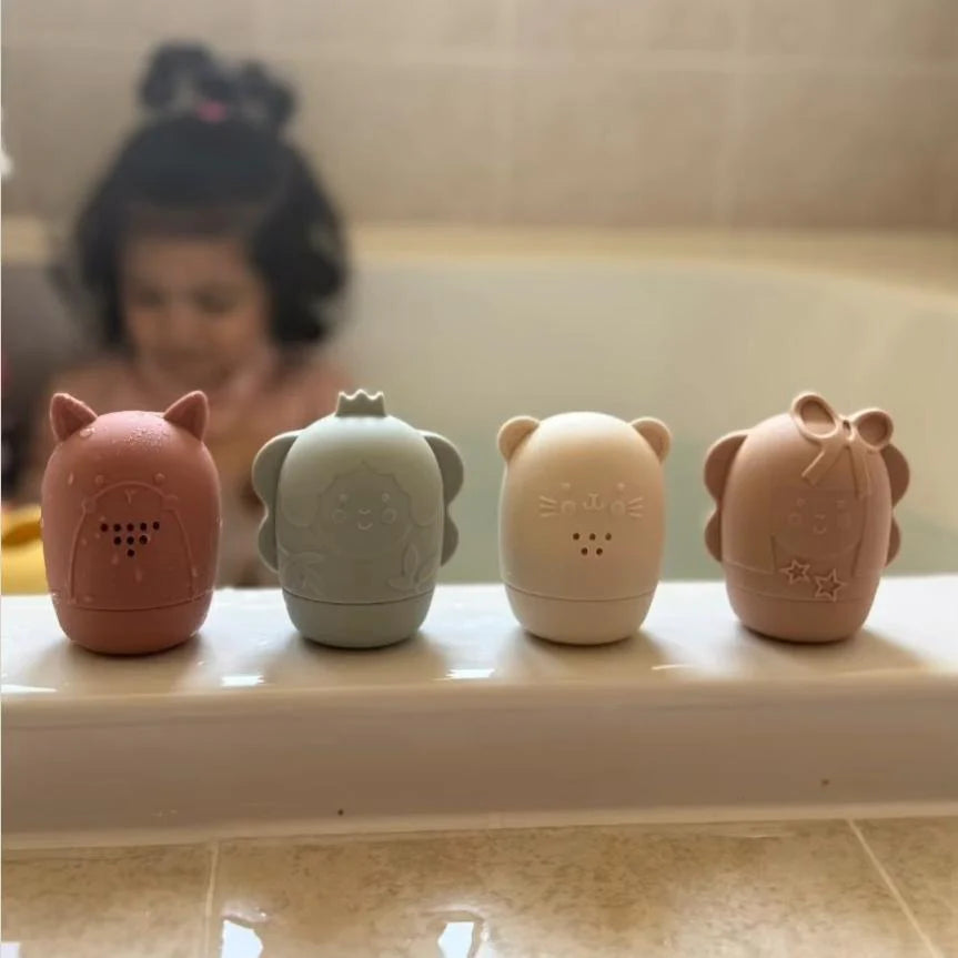 Jouets de bain silicone - Collection Fée