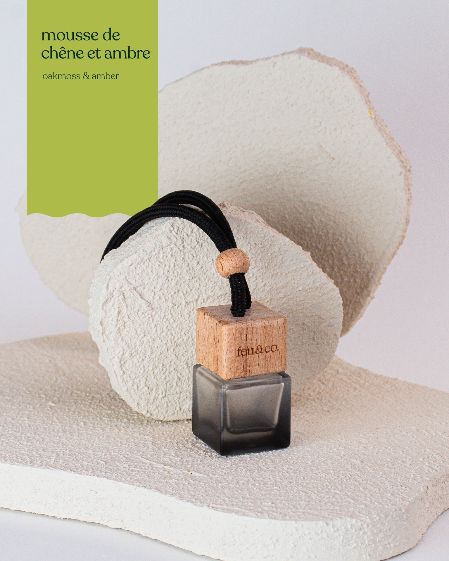 Diffuseur voiture - Mousse de chêne et ambre