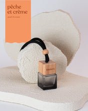 Diffuseur voiture - Pêche et crème