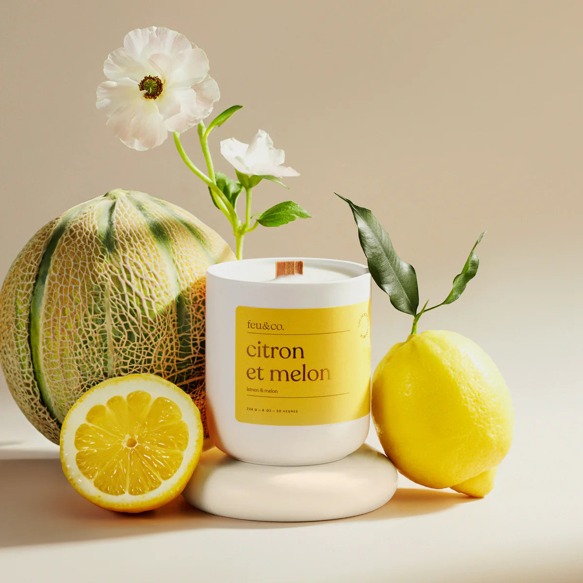 Chandelle  - Citron et melon