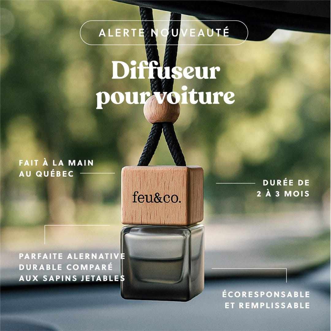 Diffuseur voiture - Cèdre